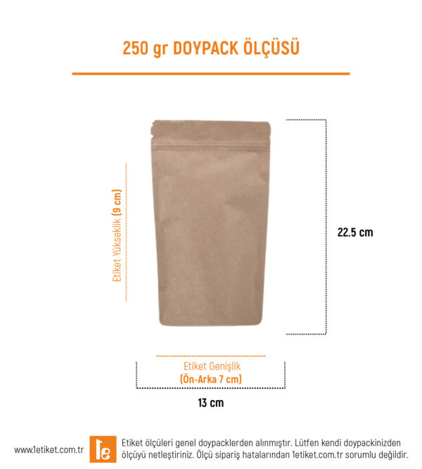 250 gr Doypack Etiketi
